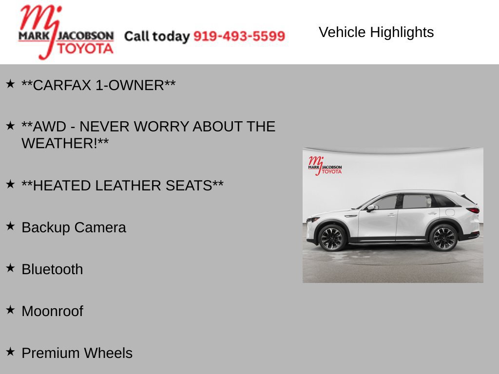 Used 2024 MAZDA CX-90 Plug-In Hybrid w/ Premium Pkg AWD/4WD image 6