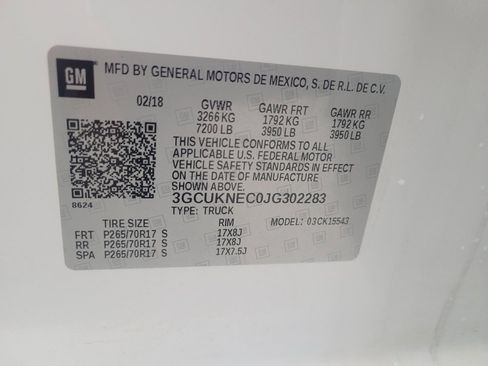 Used 2018 Chevrolet Silverado 1500 W/T w/ Trailering Package image 33