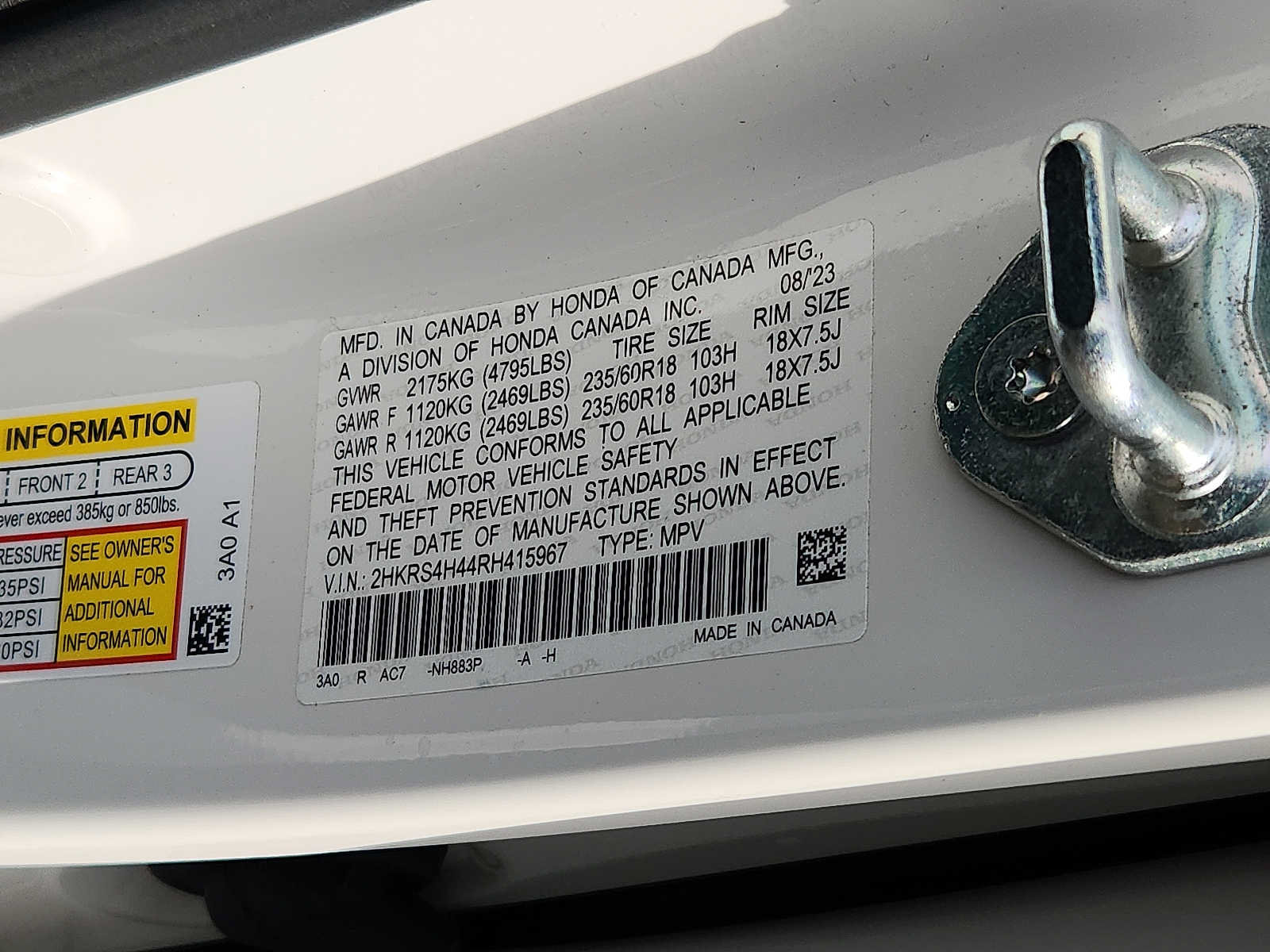 Certified 2024 Honda CR-V EX image 27