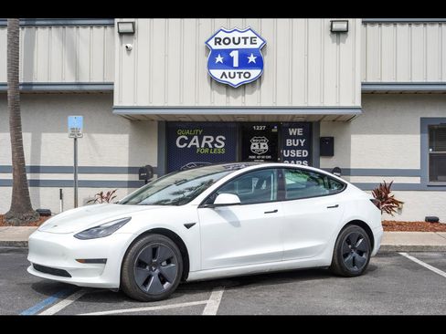 Used 2022 Tesla Model 3 Long Range AWD/4WD image 1