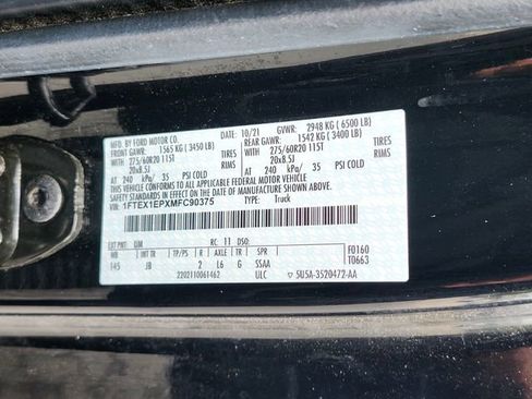 Certified 2021 Ford F150 XL w/ Equipment Group 101A High AWD/4WD image 33