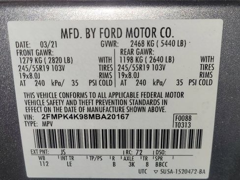 Used 2021 Ford Edge Titanium AWD/4WD image 33