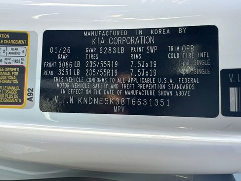 New 2026 Kia Carnival SX Prestige FWD image 36