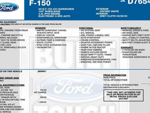 Used 2018 Ford F150 XLT w/ XTR Package AWD/4WD image 3