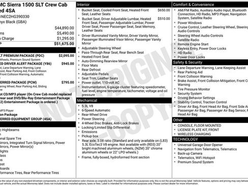 Used 2017 GMC Sierra 1500 SLT w/ Texas SLT Premium Package image 10