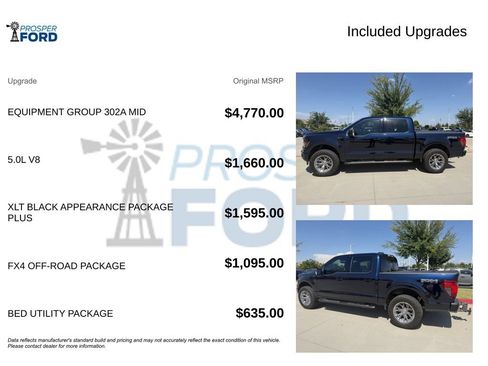 Used 2024 Ford F150 XLT w/ Equipment Group 302A MID AWD/4WD image 3