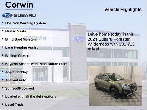 Used 2024 Subaru Forester Wilderness AWD/4WD image 6