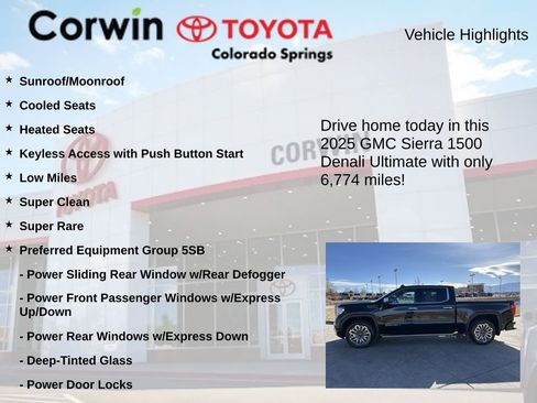 Used 2025 GMC Sierra 1500 Denali Ultimate image 6