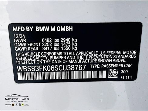 Used 2025 BMW M5 w/ Carbon Package image 29