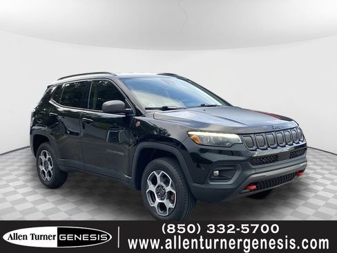 Used 2022 Jeep Compass Trailhawk w/ Trailhawk Elite Group AWD/4WD image 1
