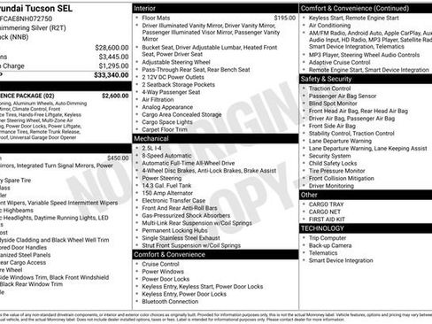 Used 2022 Hyundai Tucson SEL w/ Convenience Package image 4
