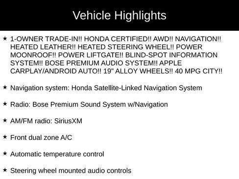 Certified 2025 Honda CR-V Sport Touring image 2