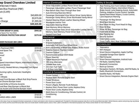 Used 2021 Jeep Grand Cherokee Limited w/ Trailer Tow Group IV AWD/4WD image 11