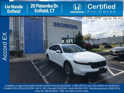 Certified 2024 Honda Accord EX