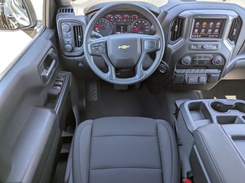 New 2026 Chevrolet Silverado 1500 Custom w/ Turbomax Blackout Package AWD/4WD image 4