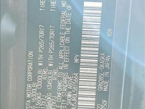 Certified 2020 Toyota 4Runner SR5 image 27