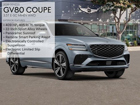 New 2026 Genesis GV80 3.5T e-SC AWD/4WD image 10