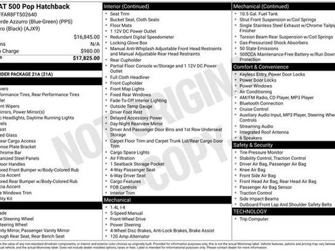 Used 2015 FIAT 500 Pop image 29