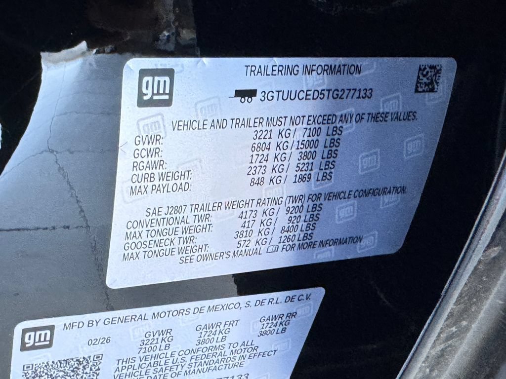 Certified 2026 GMC Sierra 1500 Elevation AWD/4WD image 9