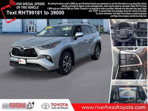 Certified 2021 Toyota Highlander XLE image 1