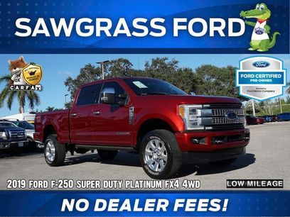 Used 2019 Ford F250 Platinum w/ Platinum Ultimate Package