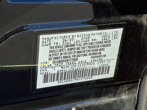 Used 2022 Nissan Sentra SR w/ SR Premium Package FWD image 26