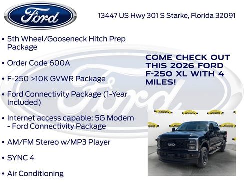 New 2026 Ford F250 XL w/ STX Appearance Package image 20