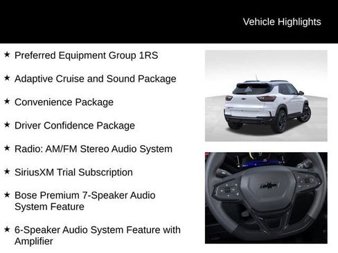 New 2026 Chevrolet TrailBlazer RS w/ Convenience Package image 3