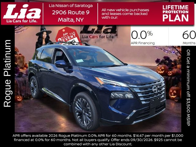 New 2026 Nissan Rogue Platinum AWD/4WD 360° Tour