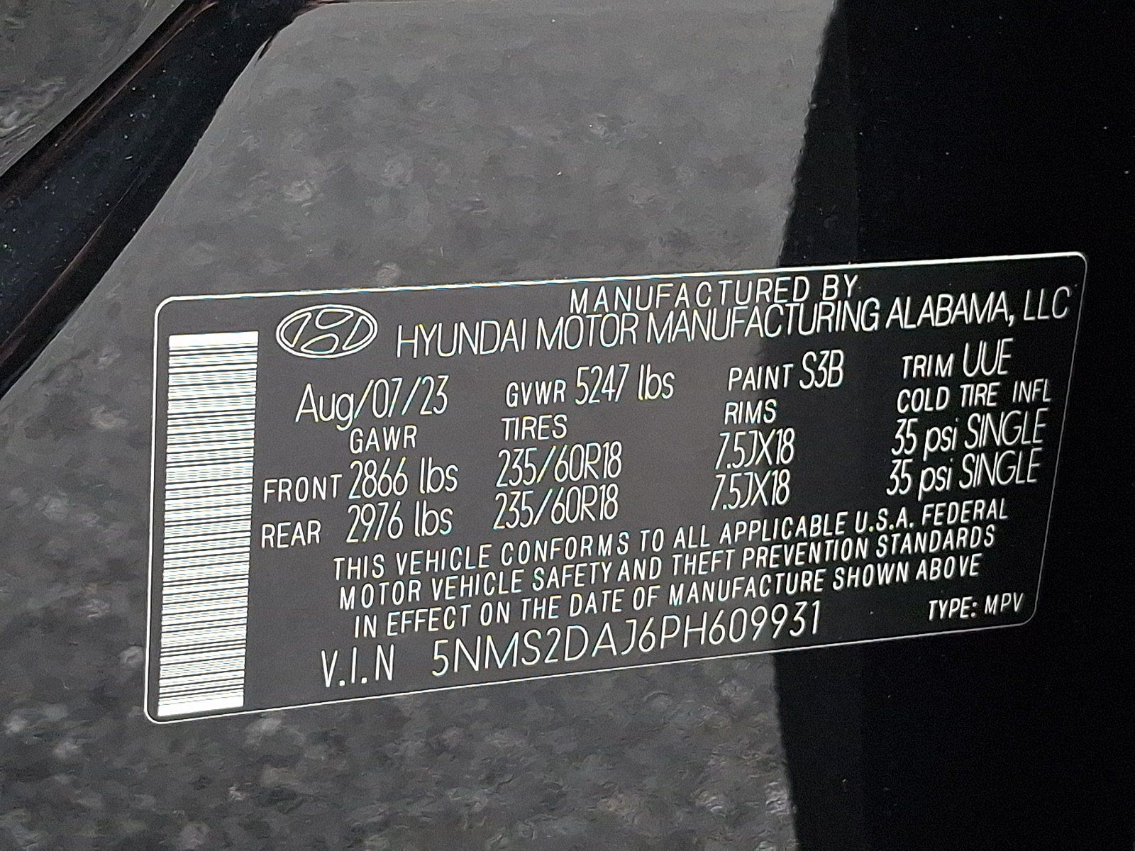 Certified 2023 Hyundai Santa Fe SEL AWD/4WD image 28