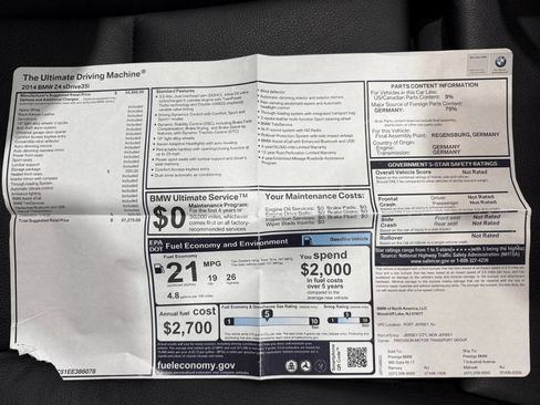 Used 2014 BMW Z4 sDrive35i image 28