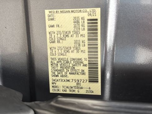 Used 2021 Nissan Rogue SL FWD image 29