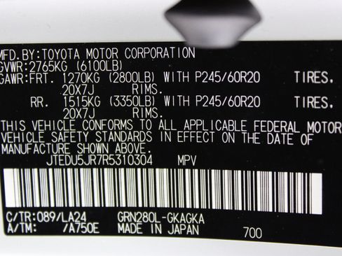 Used 2024 Toyota 4Runner Limited RWD image 42