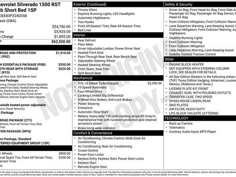 Certified 2023 Chevrolet Silverado 1500 RST image 3