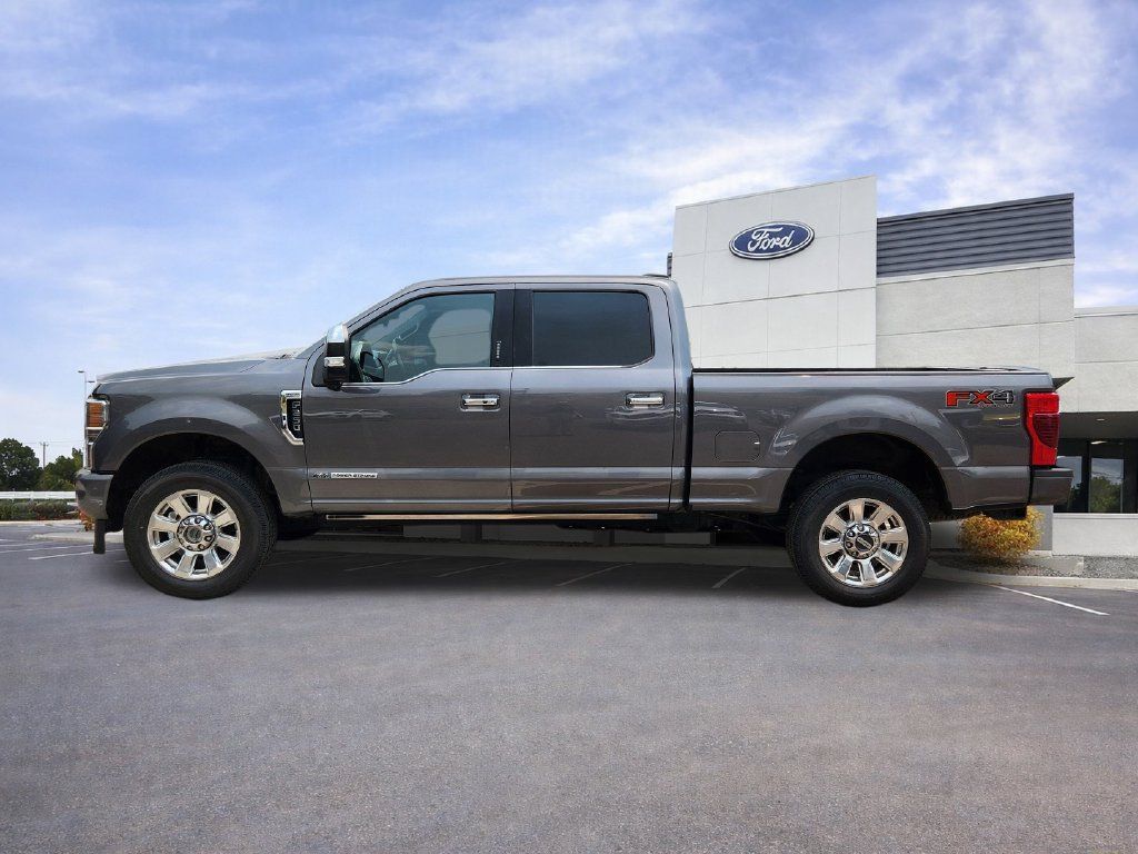 Used 2021 Ford F250 Platinum w/ FX4 Off-Road Package AWD/4WD image 3