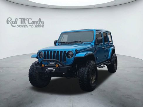 Used 2020 Jeep Wrangler Unlimited Sahara image 1