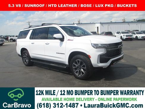 Certified 2022 Chevrolet Suburban Z71 w/ Luxury Package AWD/4WD image 1