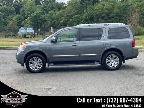 Used 2015 Nissan Armada Platinum w/ 2nd Row Captain Seat Package AWD/4WD image 5