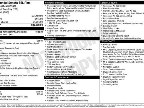 Used 2022 Hyundai Sonata SEL Plus w/ Preferred Accessory Package FWD image 1