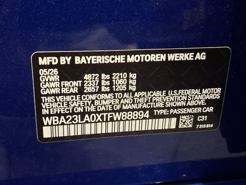 New 2026 BMW 330i xDrive Sedan w/ M Sport Package AWD/4WD image 18