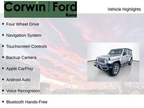 Used 2018 Jeep Wrangler Unlimited Sahara AWD/4WD image 8