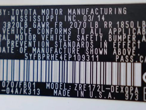 Used 2014 Toyota Corolla LE FWD image 15