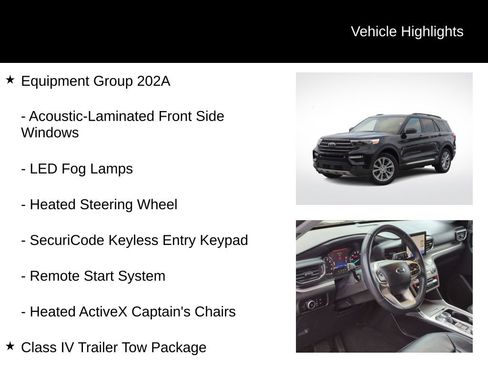 Used 2023 Ford Explorer XLT w/ Equipment Group 202A image 6