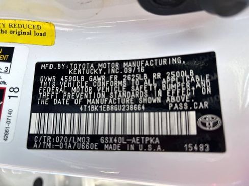 Used 2016 Toyota Avalon Limited FWD image 67