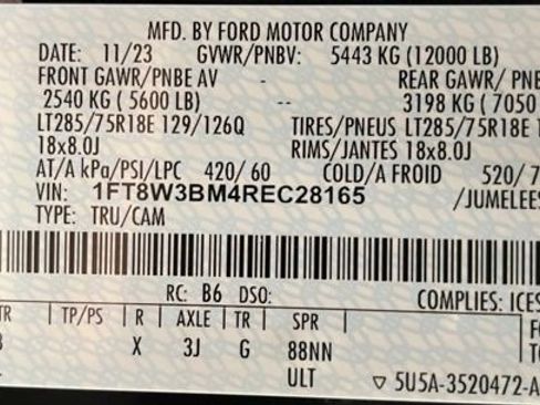 Used 2024 Ford F350 Platinum w/ Tremor Off-Road Package AWD/4WD image 61