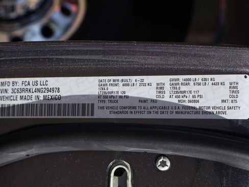 Used 2022 RAM 3500 Limited image 63