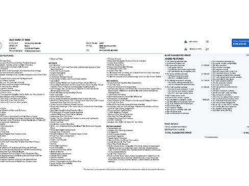 Used 2020 BMW X7 M50i image 9