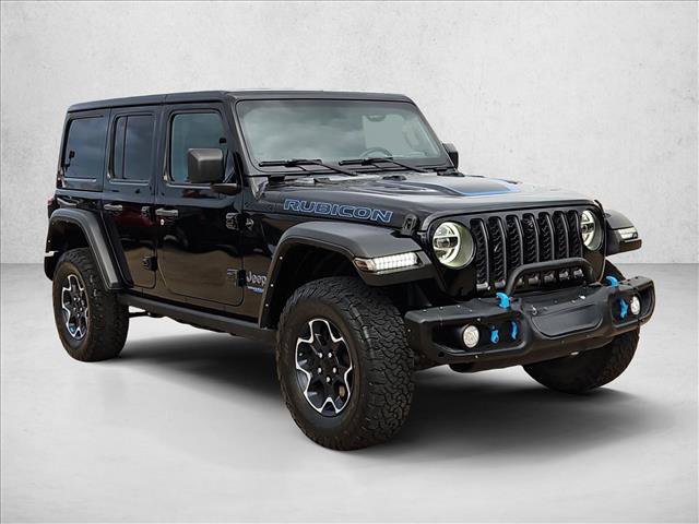 Used 2022 Jeep Wrangler Unlimited Rubicon 4xe w/ Cold Weather Group AWD/4WD image 3