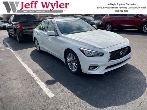 Used 2018 INFINITI Q50 Luxe w/ Essential Package (3.0T Luxe) image 1