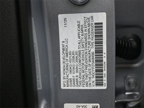 New 2025 Honda Accord LX image 20